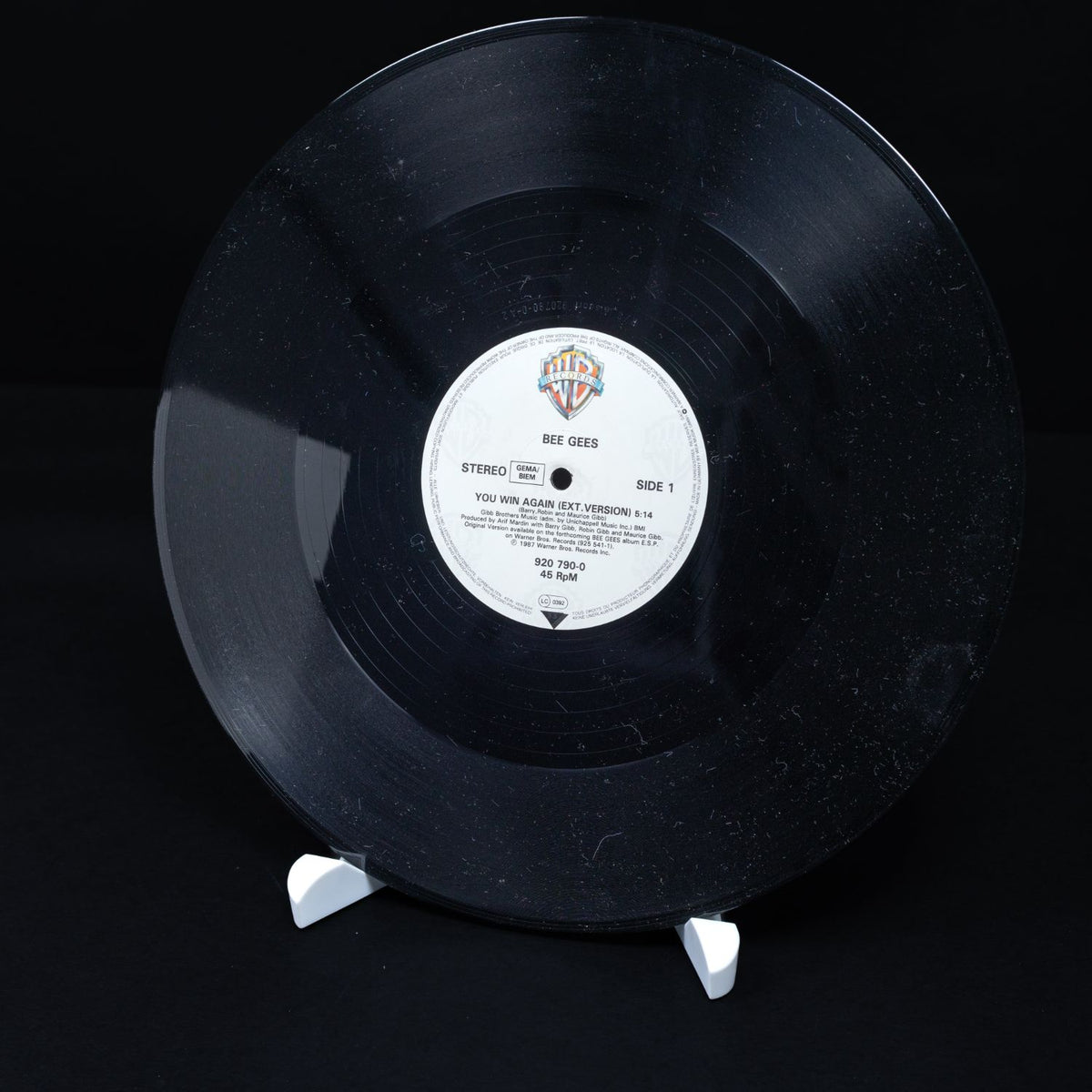 Bee Gees - You Win Again - Vinyl Single Schallplatte - NM/G+ - Gebraucht