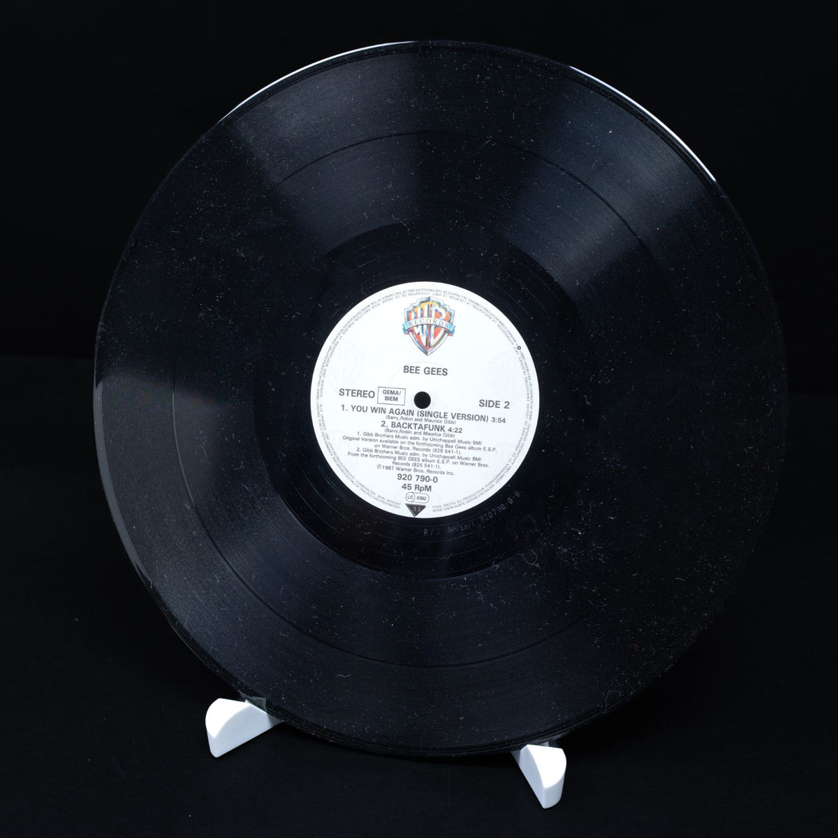 Bee Gees - You Win Again - Vinyl Single Schallplatte - NM/G+ - Gebraucht