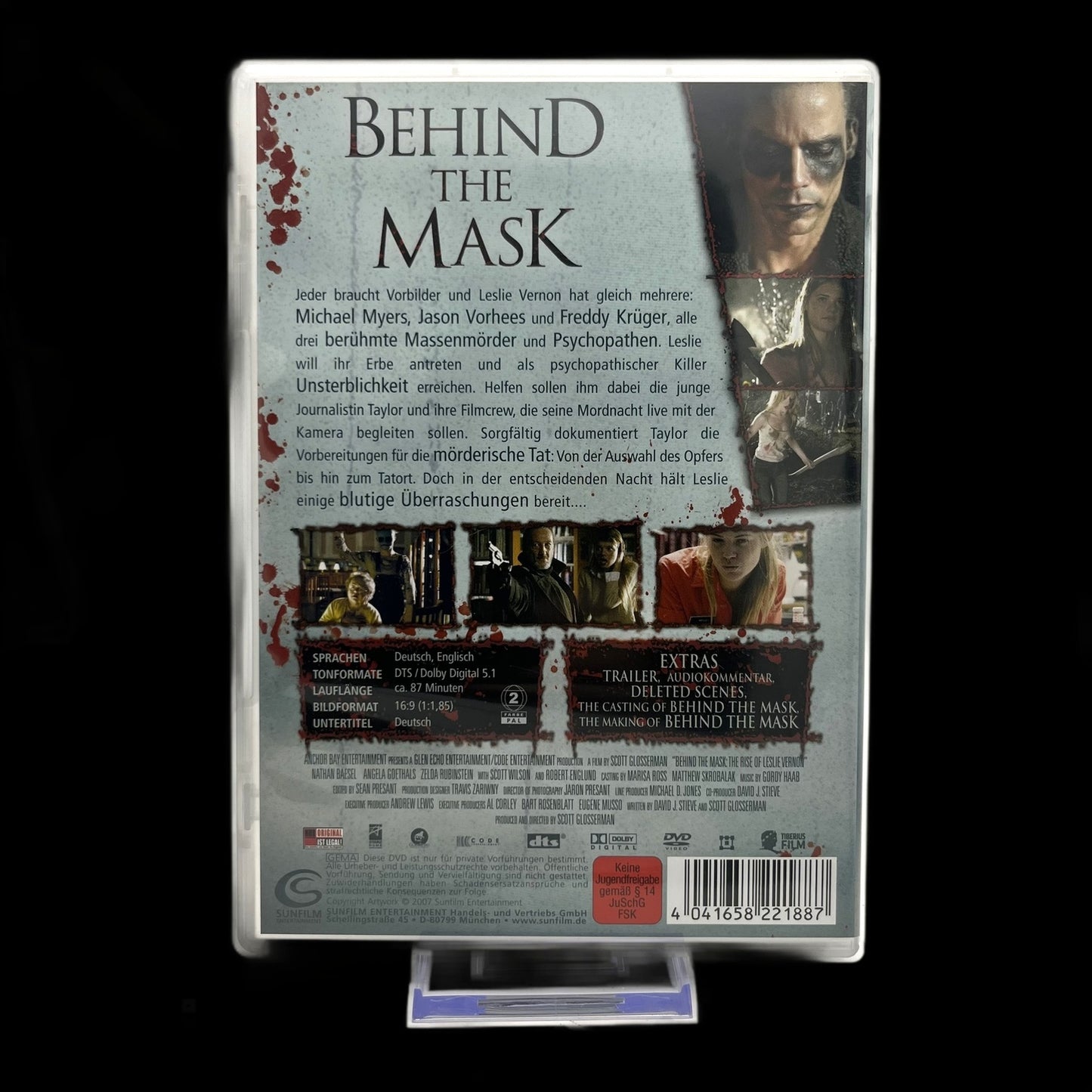 Behind The Mask - Mit Robert Englund - Making-of - DVD - Horror - Gebraucht