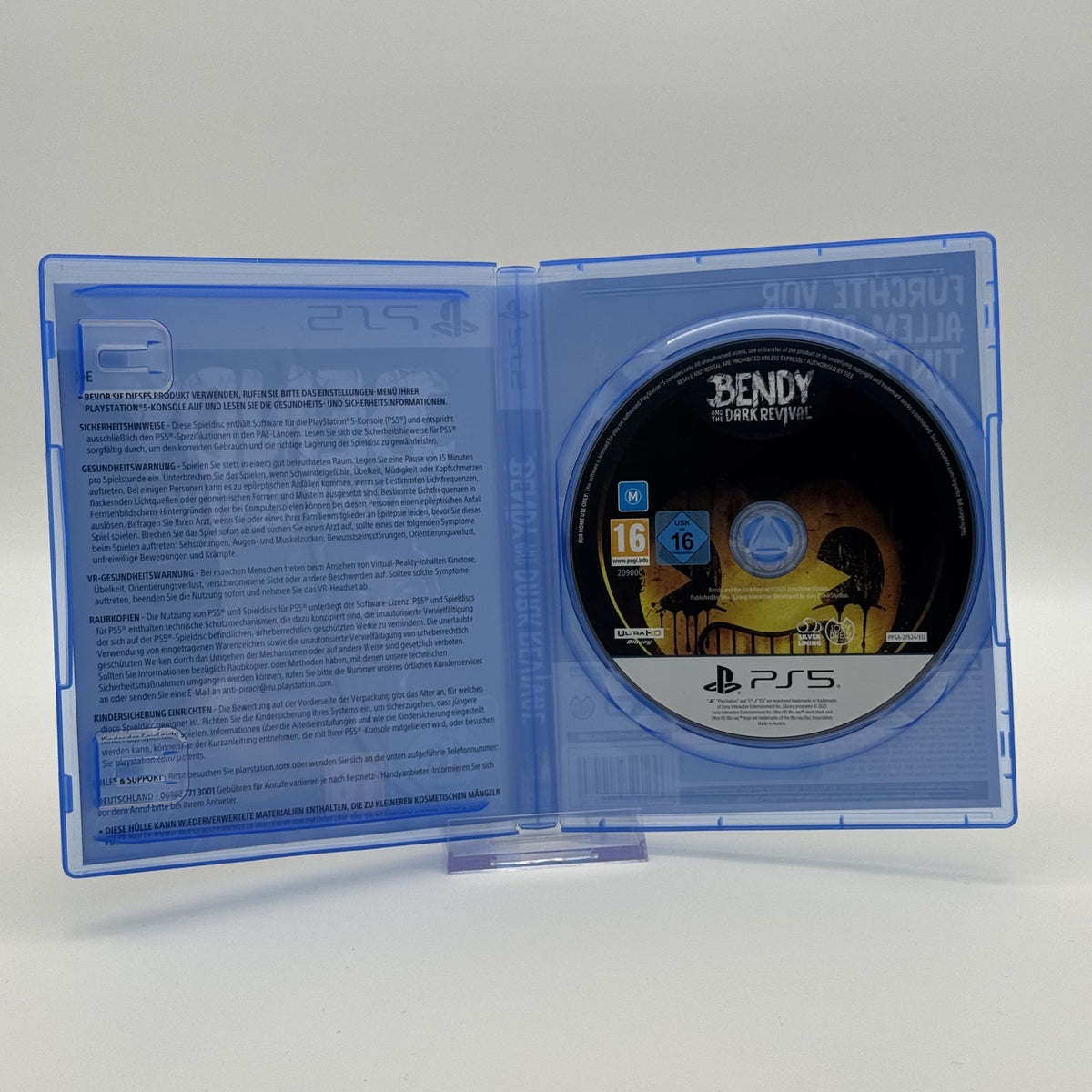 Bendy and the Dark Revival - Playstation 5 PS5 - CiB - PAL - Zustand Sehr Gut
