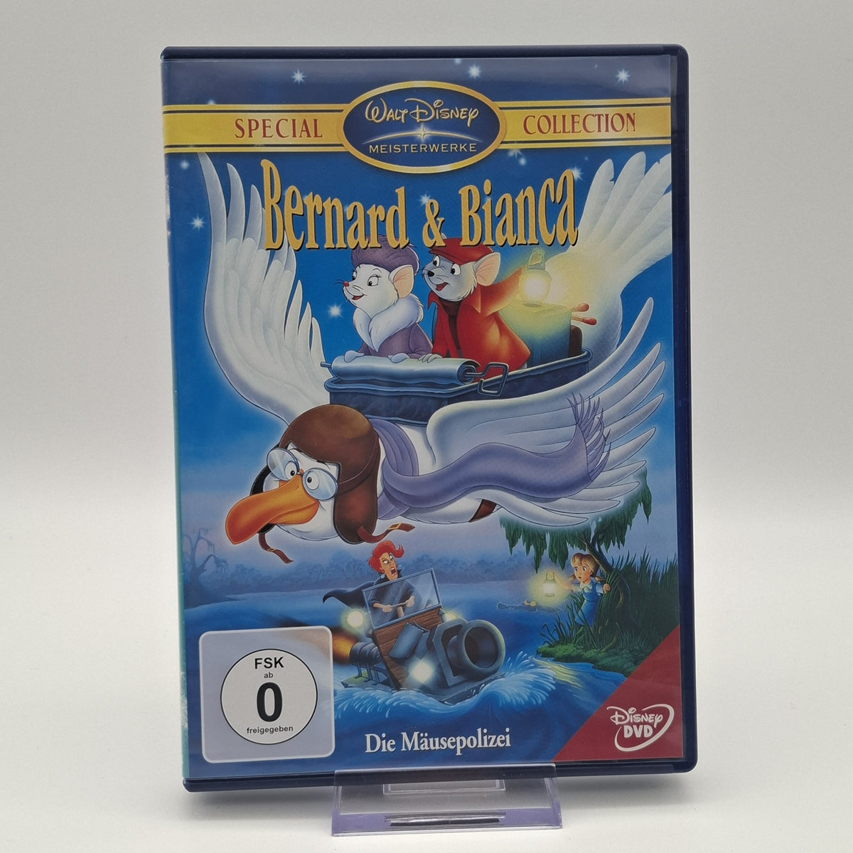 Bernard & Bianca - Die Mäusepolizei - Disney - DVD - Film - Zustand Sehr Gut