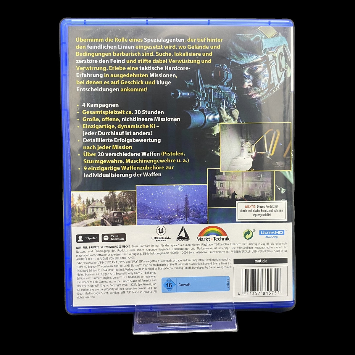Beyond Enemy Lines 2 - Playstation 5 PS5 - CiB - PAL - deutsch - Gebraucht