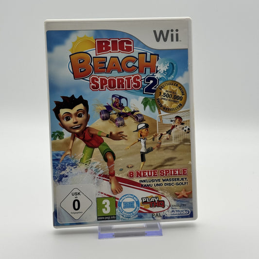 Big Beach Sports 2 - Nintendo Wii Spiel - CiB - PAL - Zustand Sehr Gut