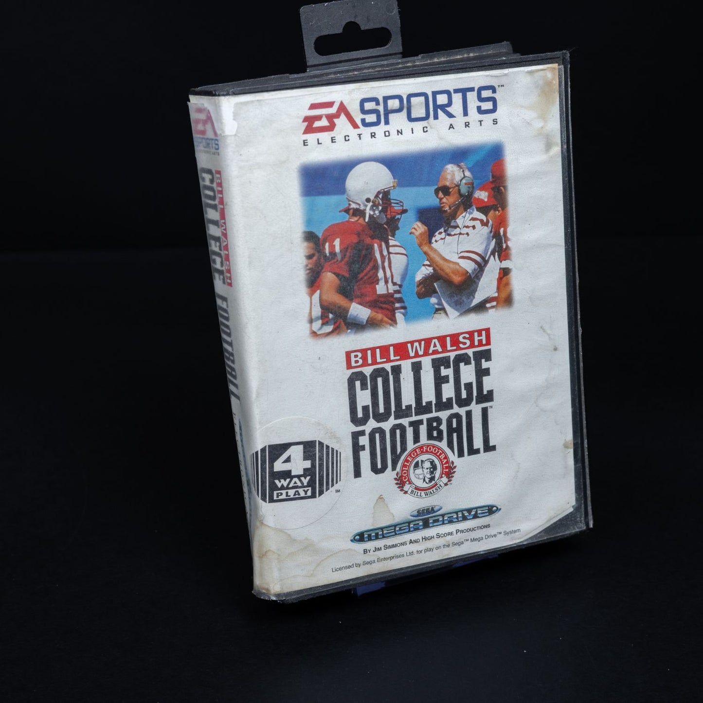 Bill Walsh College Football - Sega Mega Drive / Genesis - CiB - Zustand Okay