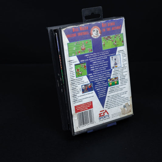 Bill Walsh College Football - Sega Mega Drive / Genesis - CiB - Zustand Okay