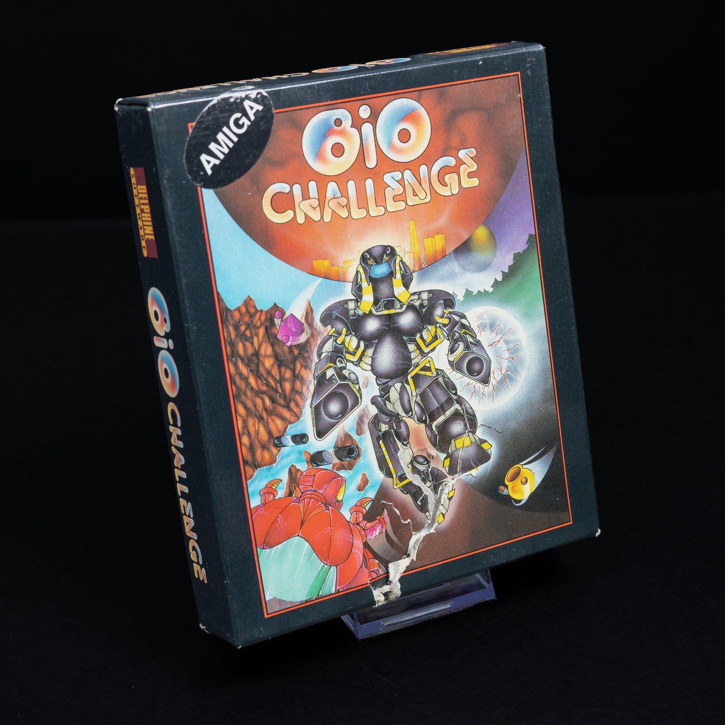Bio Challenge - Amiga - Action Spiel - Big Box CiB - Zustand Okay