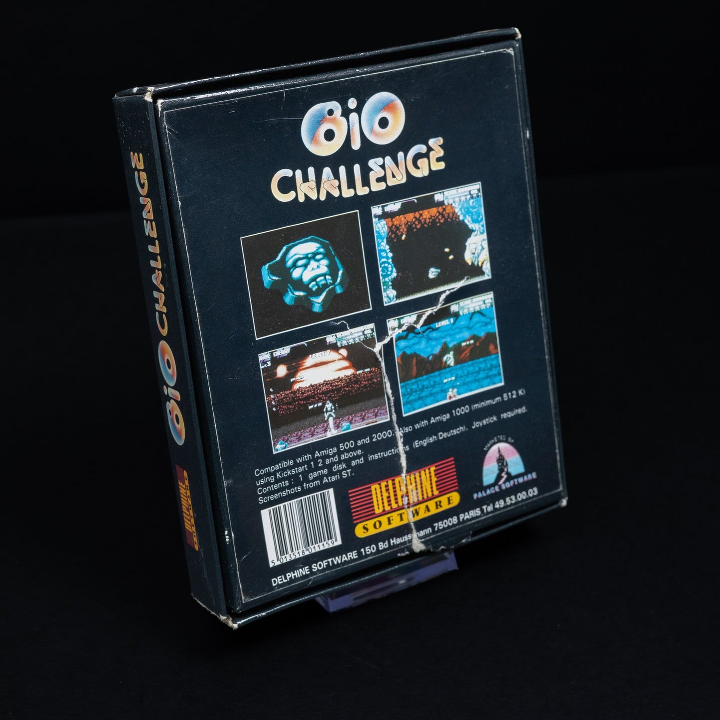 Bio Challenge - Amiga - Action Spiel - Big Box CiB - Zustand Okay