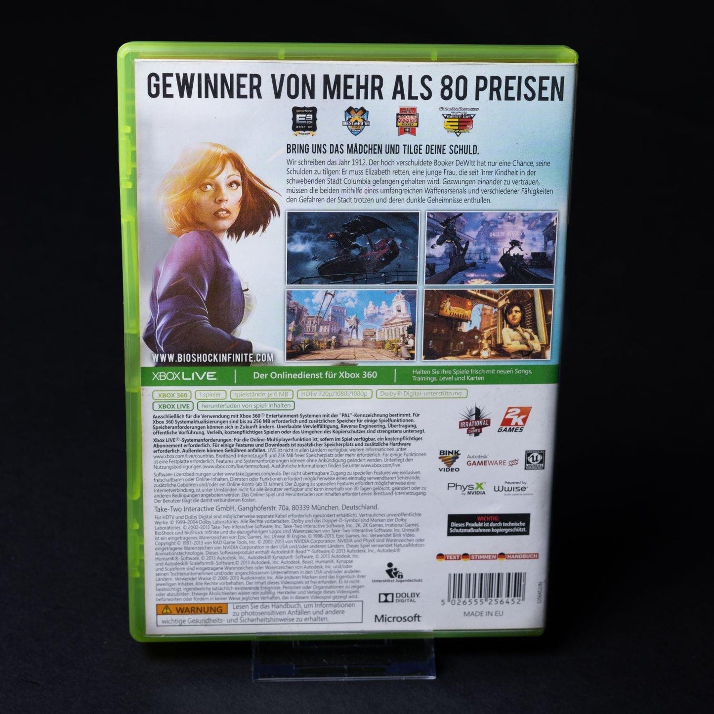 Bioshock Infinite - XBOX 360 Spiel - PAL - CiB mit Anleitung - Zustand Sehr Gut