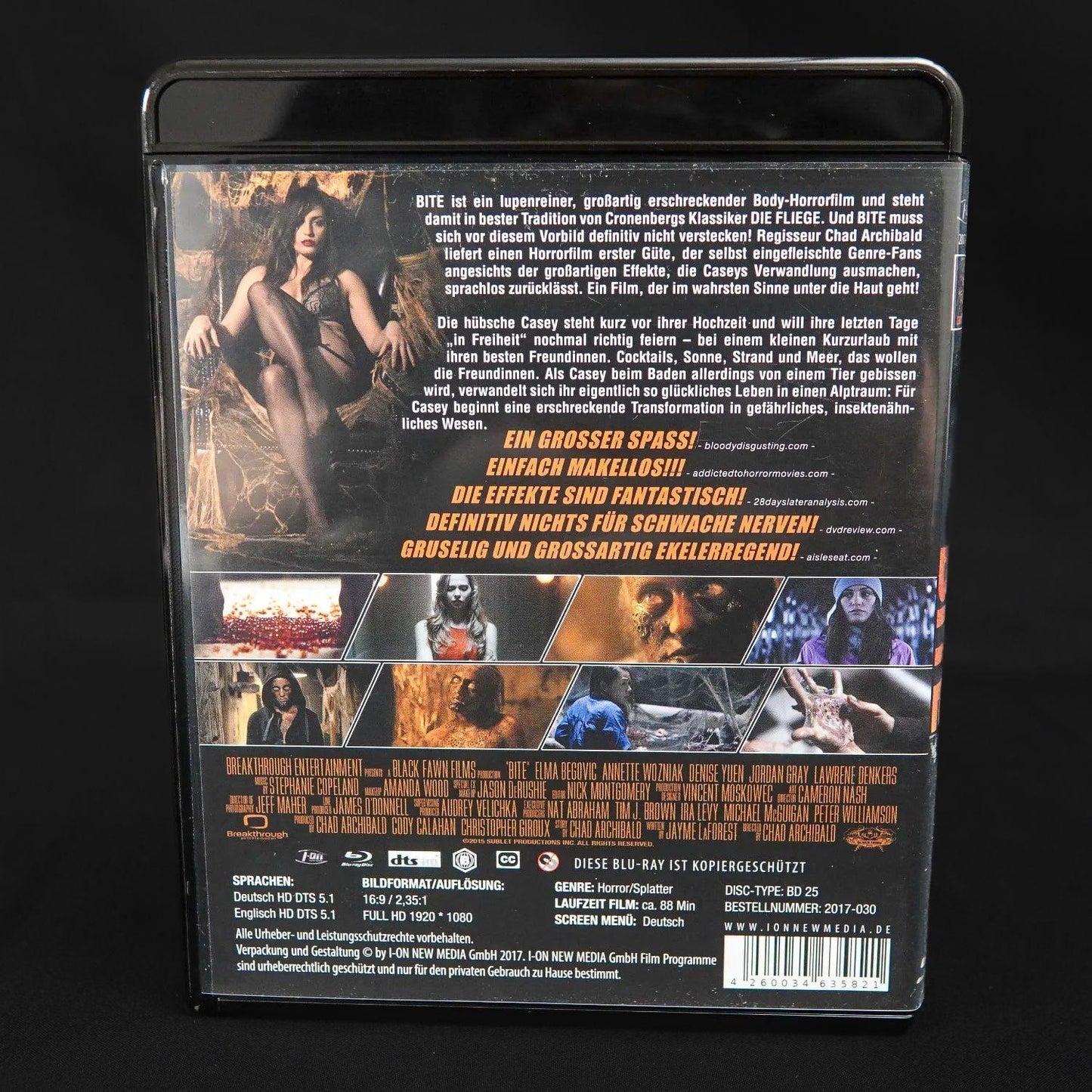 Bite - Blue Ray mit Wendecover - Deutsch