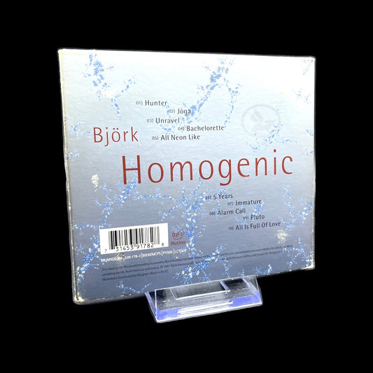 Björk - Homogenic - 1997 - Audio CD - Electronic - Studio Album - Gebraucht