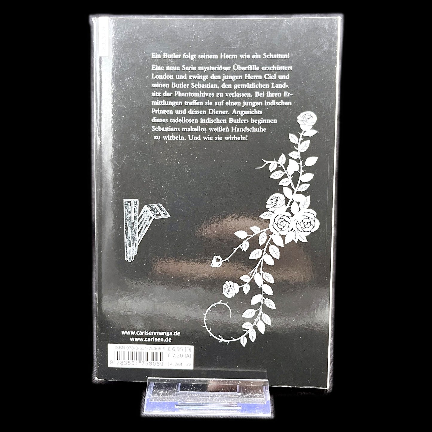 Black Butler - Band 1 - Carlsen Manga - Deutsch - Yana Toboso - Gebraucht