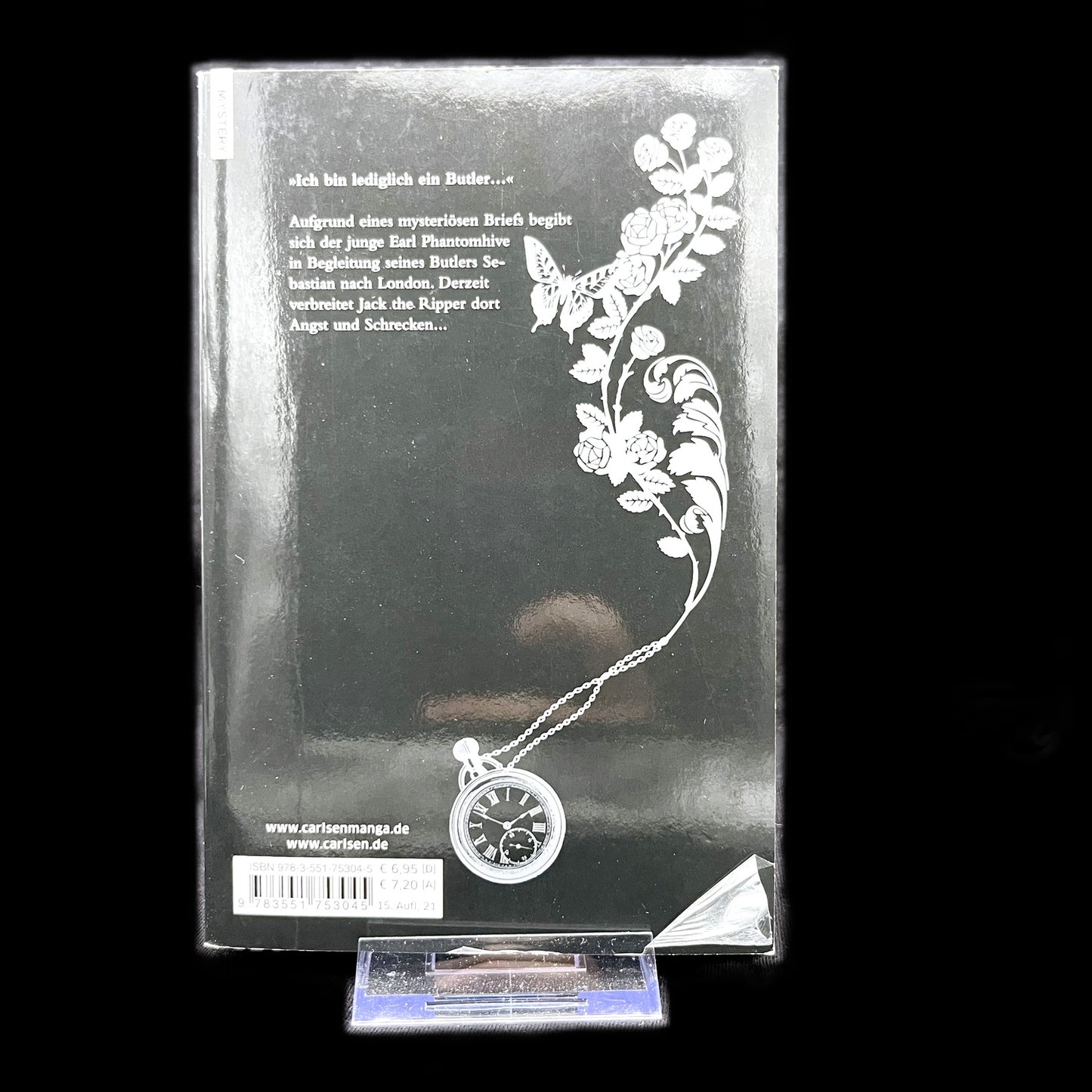 Black Butler - Band 2 - Carlsen Manga - Deutsch - Yana Toboso - Gebraucht
