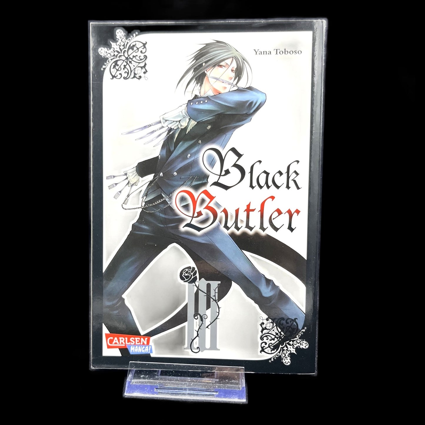 Black Butler - Band 3 - Carlsen Manga - Deutsch - Yana Toboso - Gebraucht