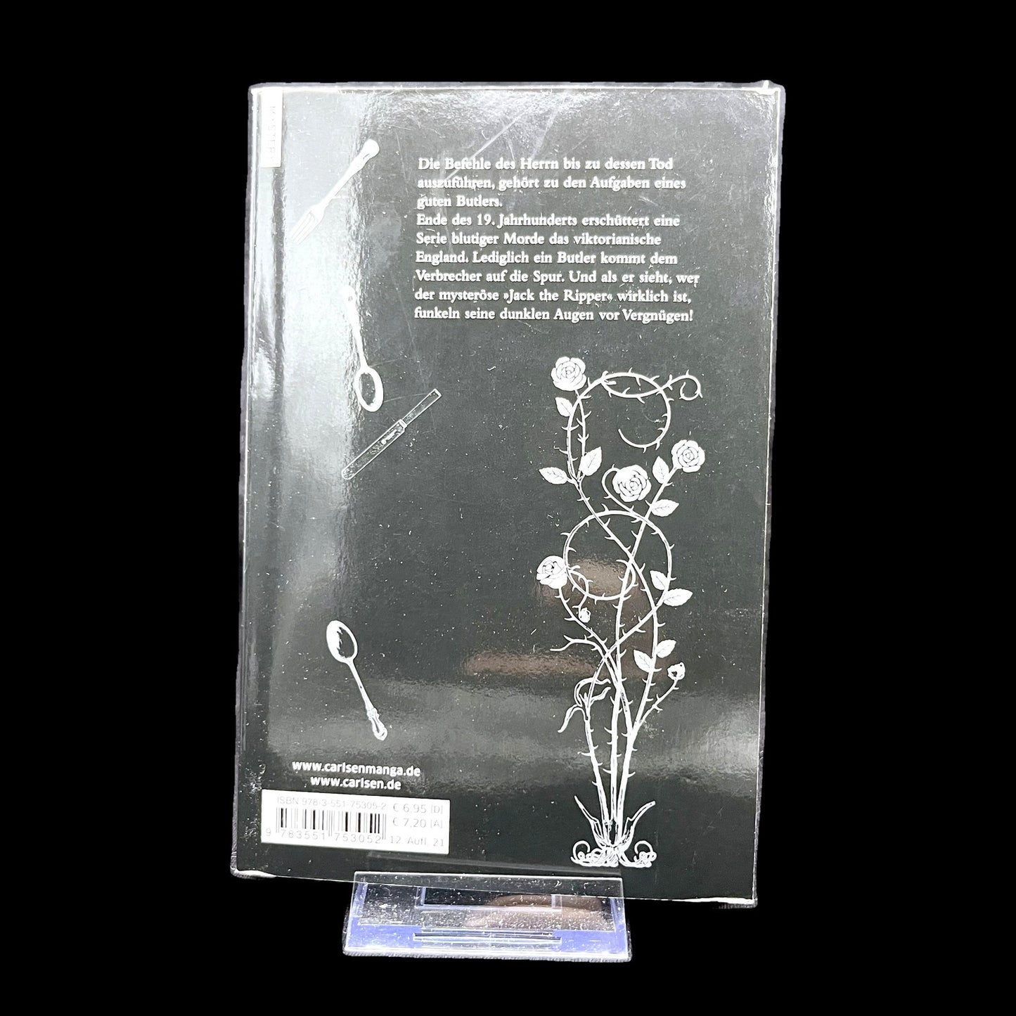 Black Butler - Band 3 - Carlsen Manga - Deutsch - Yana Toboso - Gebraucht