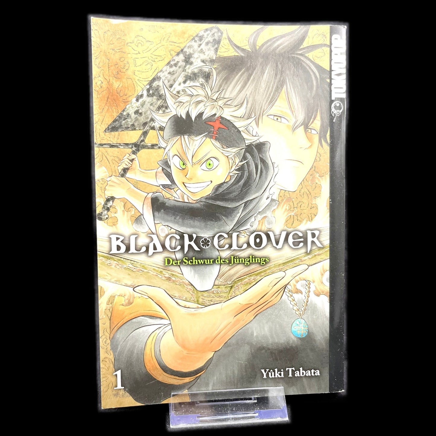 Black Clover - Band 1 - TOKYOPOP - Deutsch - Yûki Tabata - Fantasy - Gebraucht