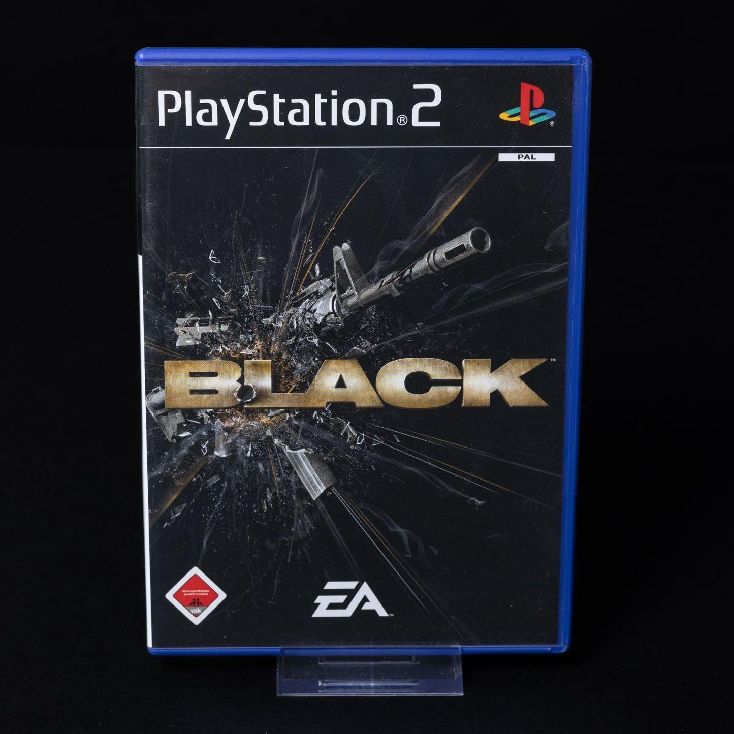Black - Playstation 2 PS2 - PAL - Mit Anleitung - Zustand Sehr Gut