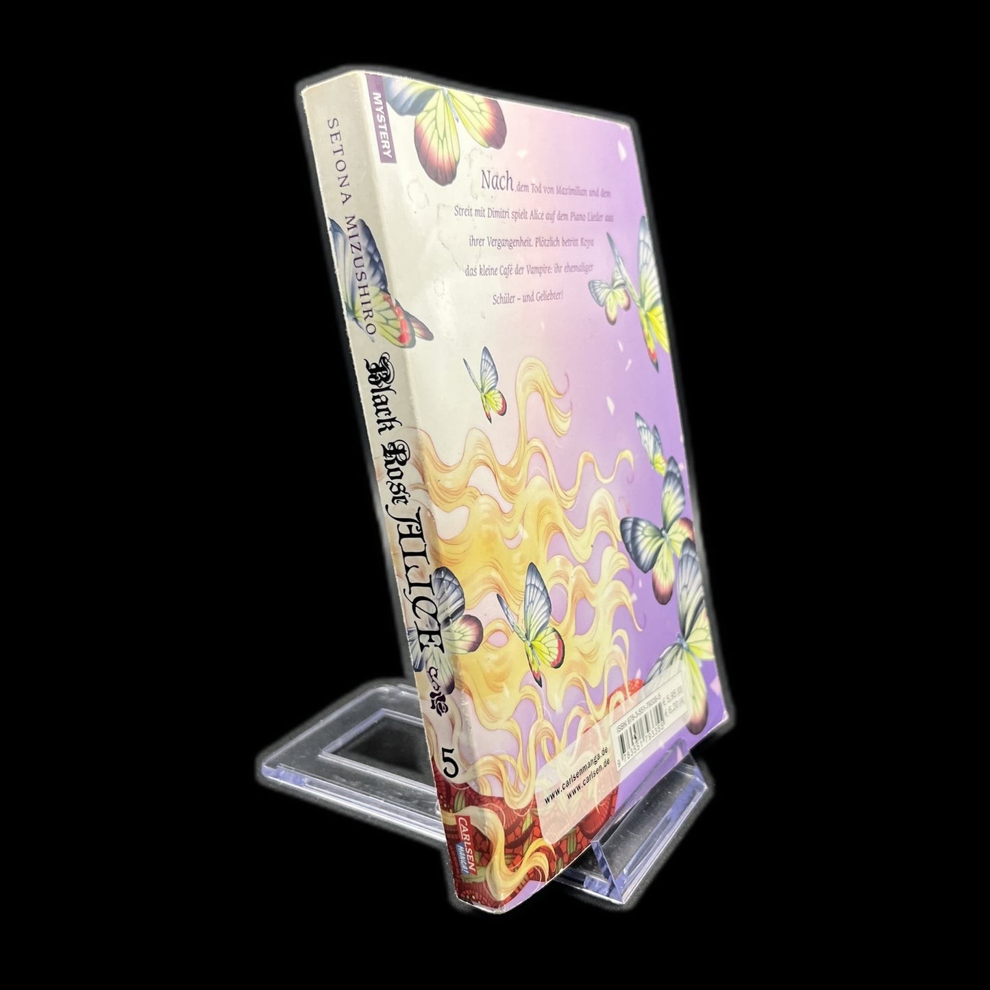 Black Rose Alice - Band 5 - Carlsen Manga - Deutsch - Mystery - Schwarzweiß