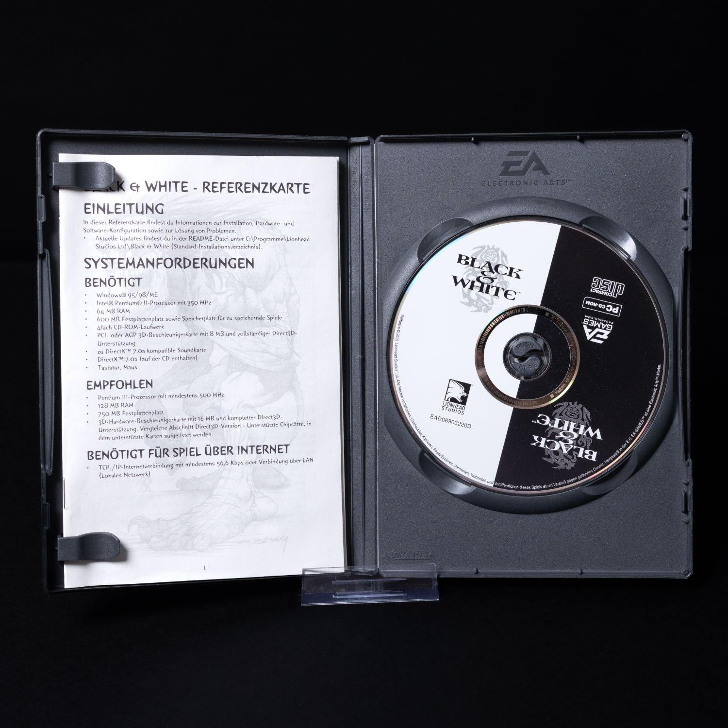 black-white-pc-cd-rom-spiel-cib-deutsch-zustand-sehr-gut-3 - Utopia Collectibles