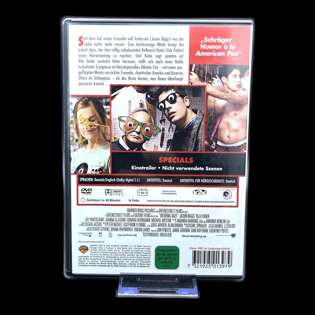 Blind Wedding - Sticker auf Hülle - Komödie - DVD - Film - Gebraucht