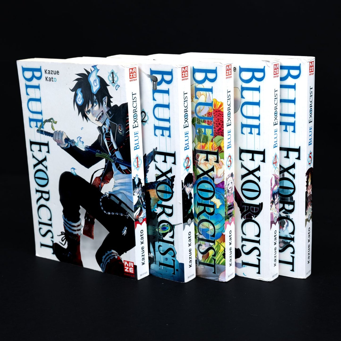 Blue Exorcist - Band 1-5 - KAZE Manga - 2009 - Deutsch - Sehr guter Zustand