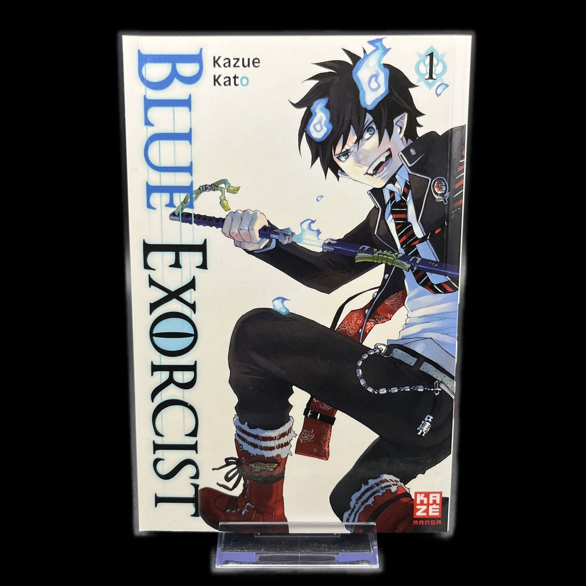 Blue Exorcist - Band 1 - KAZÉ Manga - Deutsch - Gebrauchter Zustand - Shonen