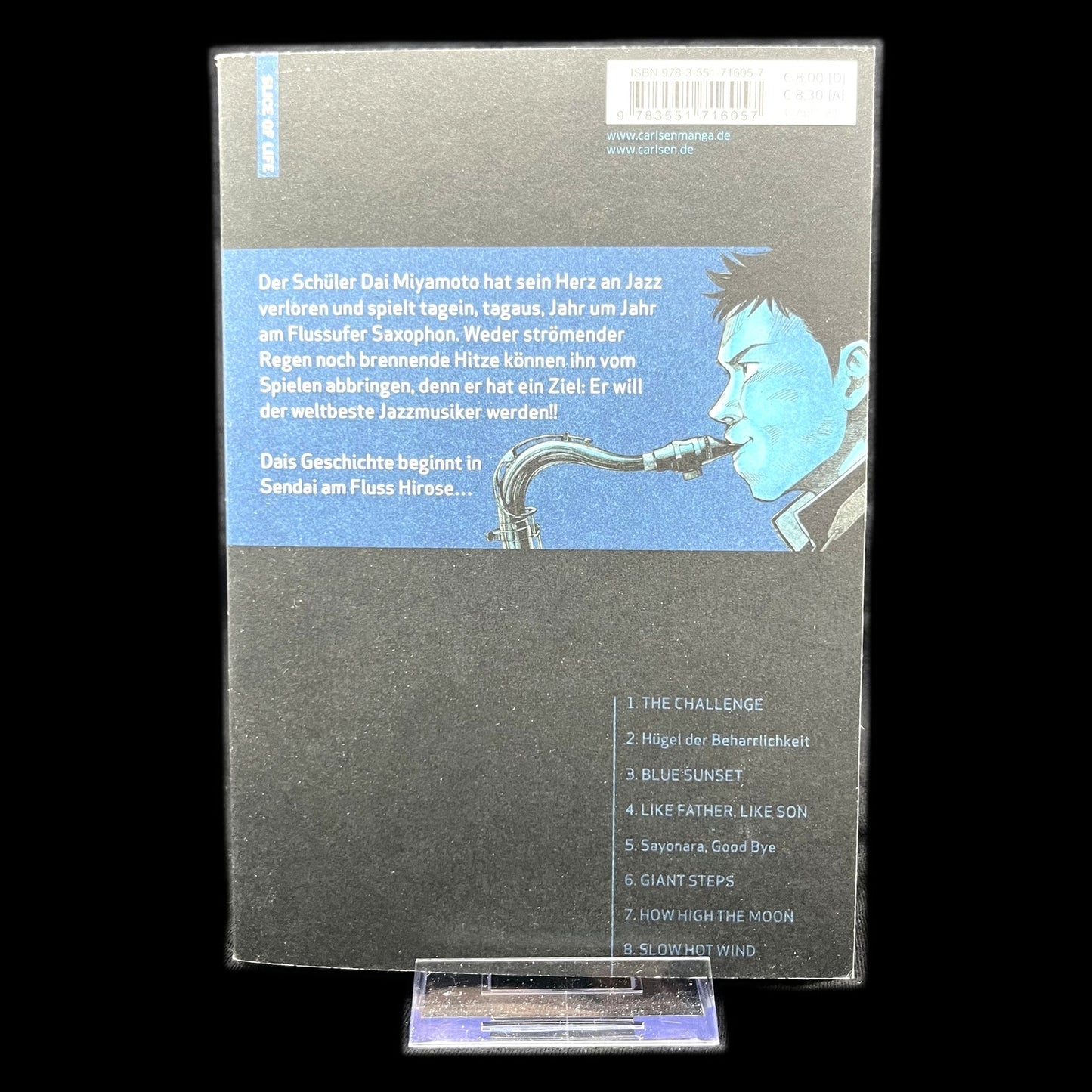 Blue Giant - Band 1 - Carlsen Manga - Deutsch - Shinichi Ishizuka - Gebraucht