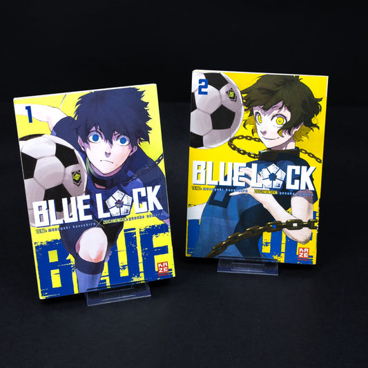 Blue Lock Band 1 und 2 Deutsch Guter Zustand Muneyuki Kaneshiro Manga Fußball