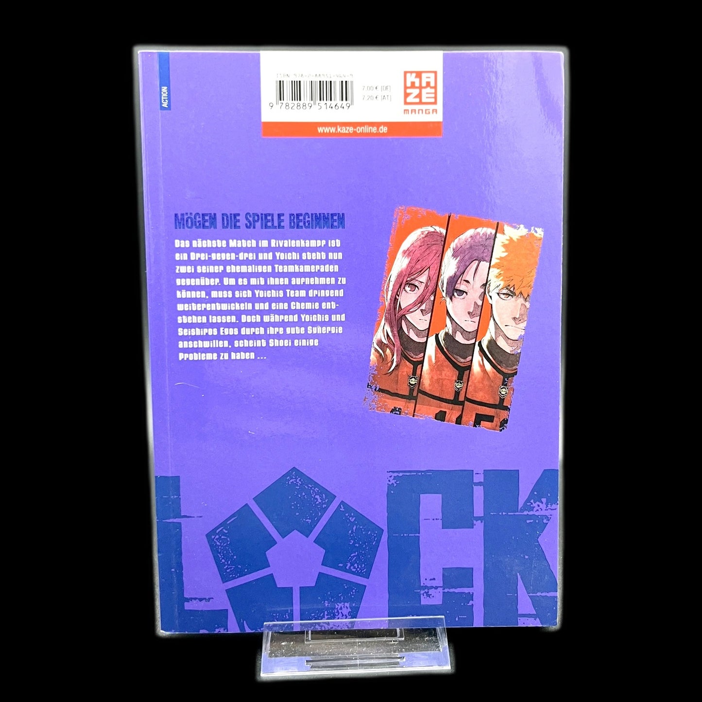 Blue Lock - Band 8 - KAZÉ Manga - Deutsch - Gebrauchter Zustand - Gebraucht