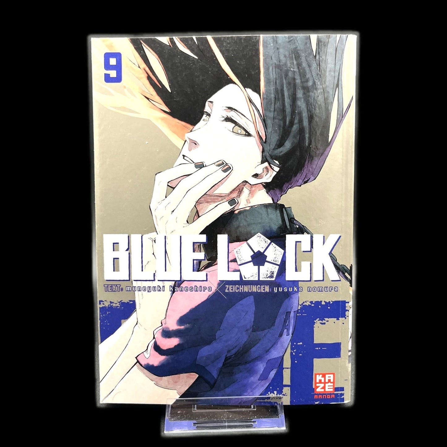 Blue Lock - Band 9 - KAZE - Deutsch - Sport - Schwarzweiß - Gebraucht