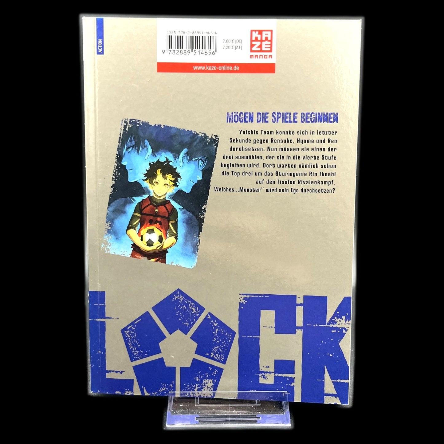 Blue Lock - Band 9 - KAZE - Deutsch - Sport - Schwarzweiß - Gebraucht
