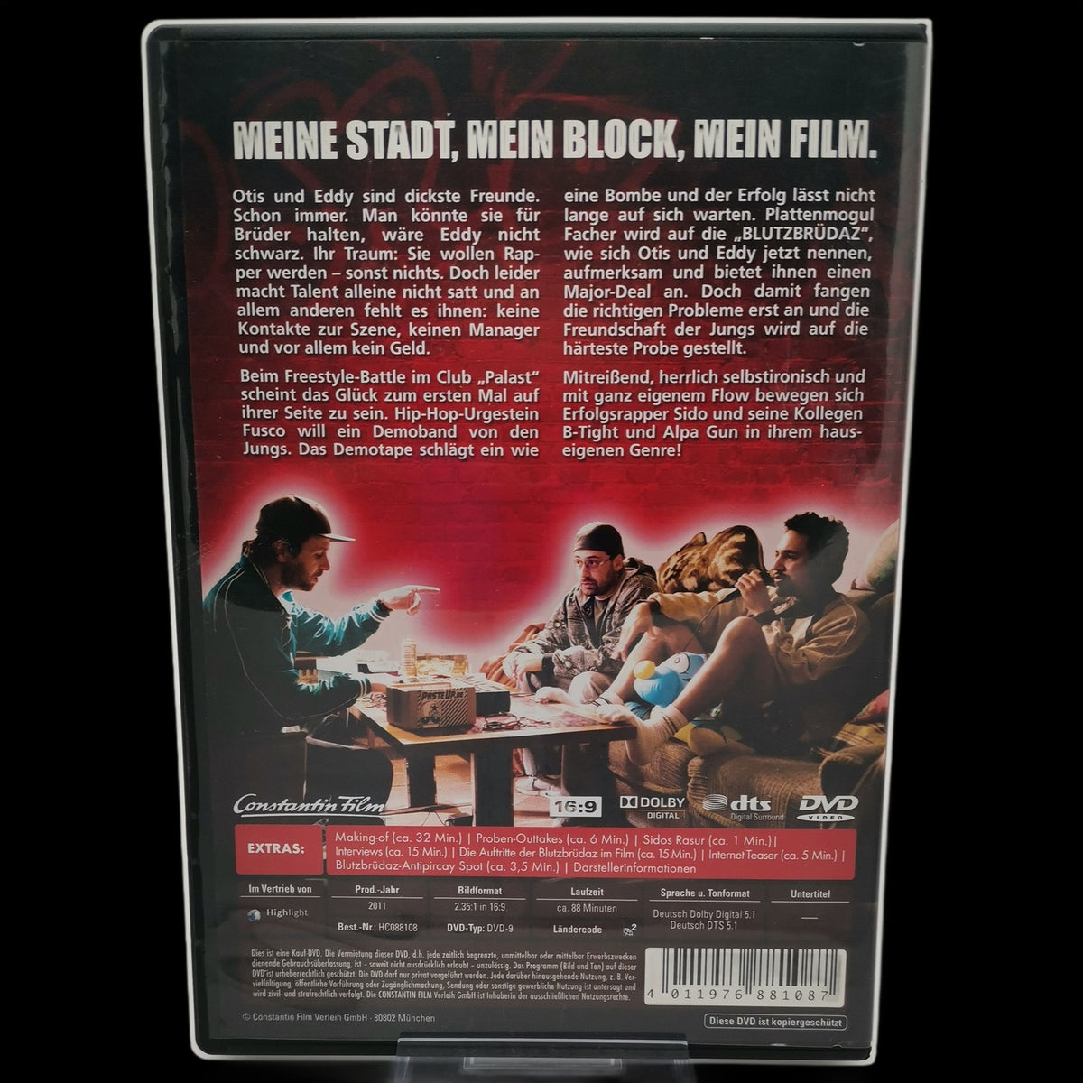 Blutzbrüdaz - Inkl. Making-of - Interviews - Outtakes - Komödie - DVD - Sehr gut