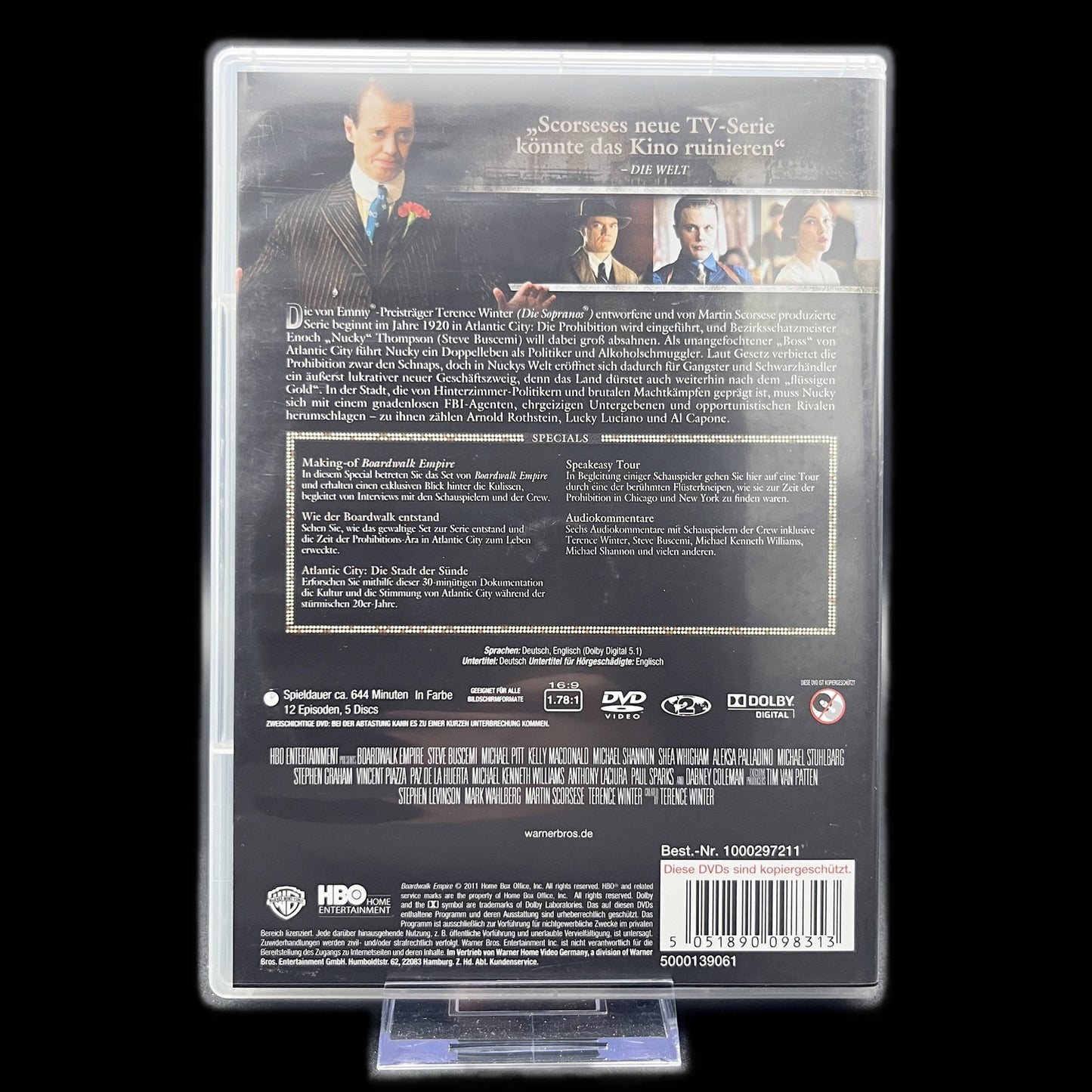 Boardwalk Empire - Staffel 1 - HBO - 5 Discs - Drama - DVD - Gebraucht