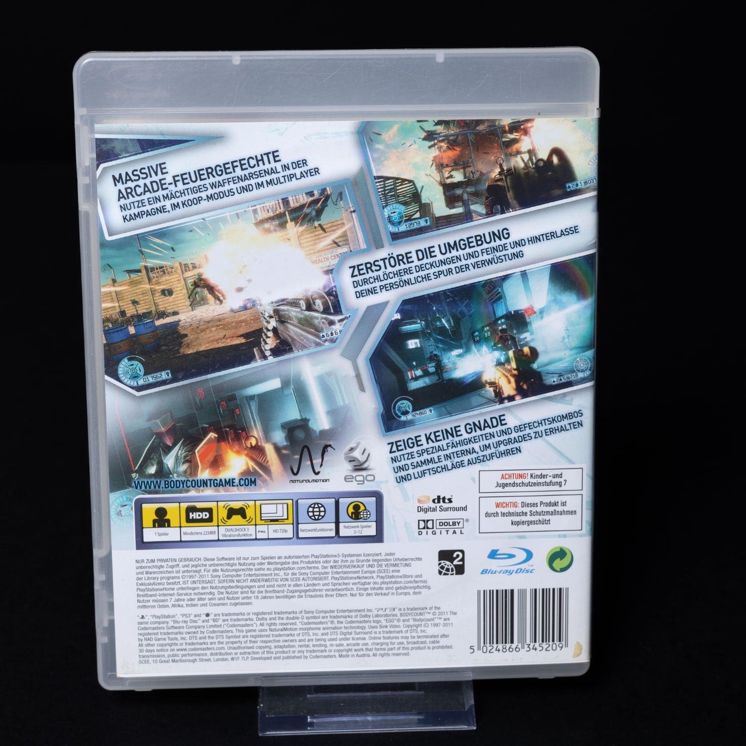 bodycount-playstation-ps-3-mit-anleitung-zustand-sehr-gut-2 - Utopia Collectibles
