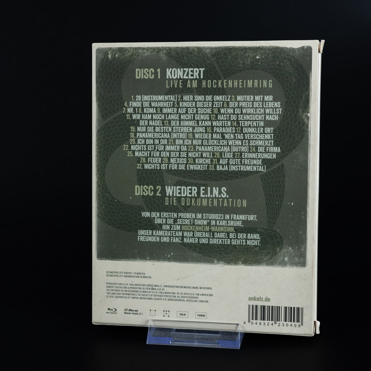 böhse onkelz - Live am Hockenheimring - Nichts ist für die Ewigkeit - Blu-Ray