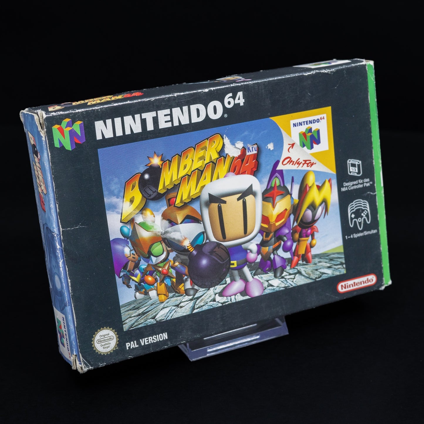 Bomberman 64 - Nintendo 64 N64 Spiel - CiB in OVP - PAL - Zustand Gut