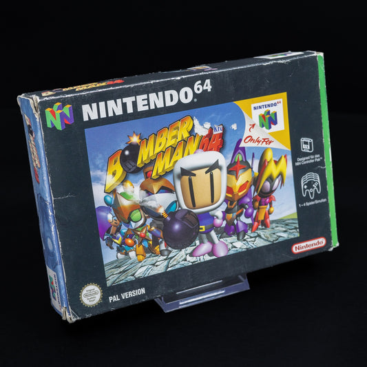 Bomberman 64 - Nintendo 64 N64 Spiel - CiB in OVP - PAL - Zustand Gut