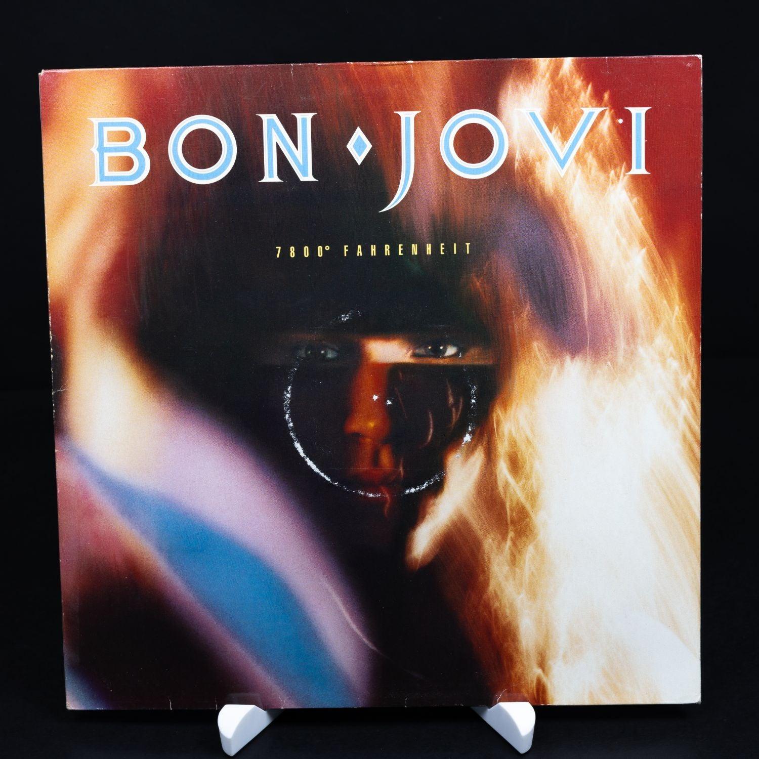 bon-jovi-7800-fahrenheit-vinyl-lp-12-schallplatte-vg-vg-1 - Utopia Collectibles