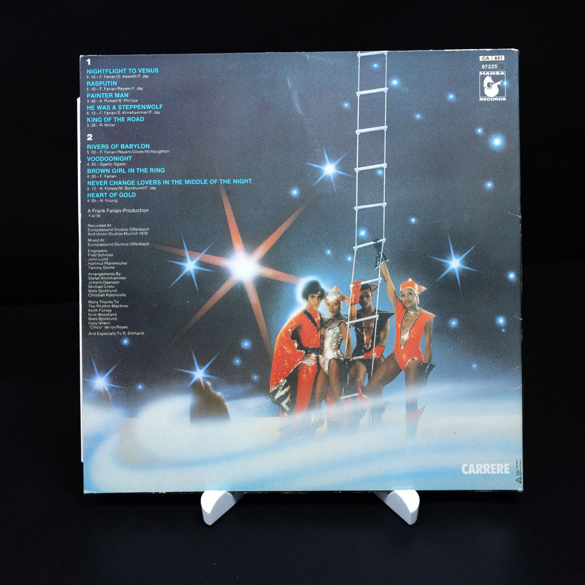 Boney M - Nightflight To Venus - Vinyl LP Schallplatte - VG+/VG - Gebraucht