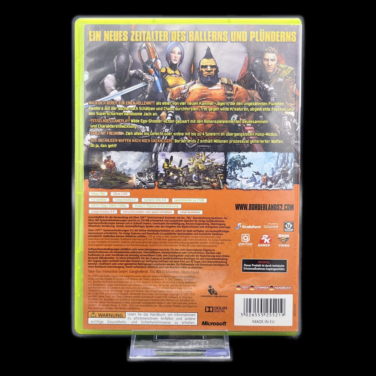 Borderlands 2 - Xbox 360 - Nur Modul / Datenträger - PAL - deutsch - Gebraucht