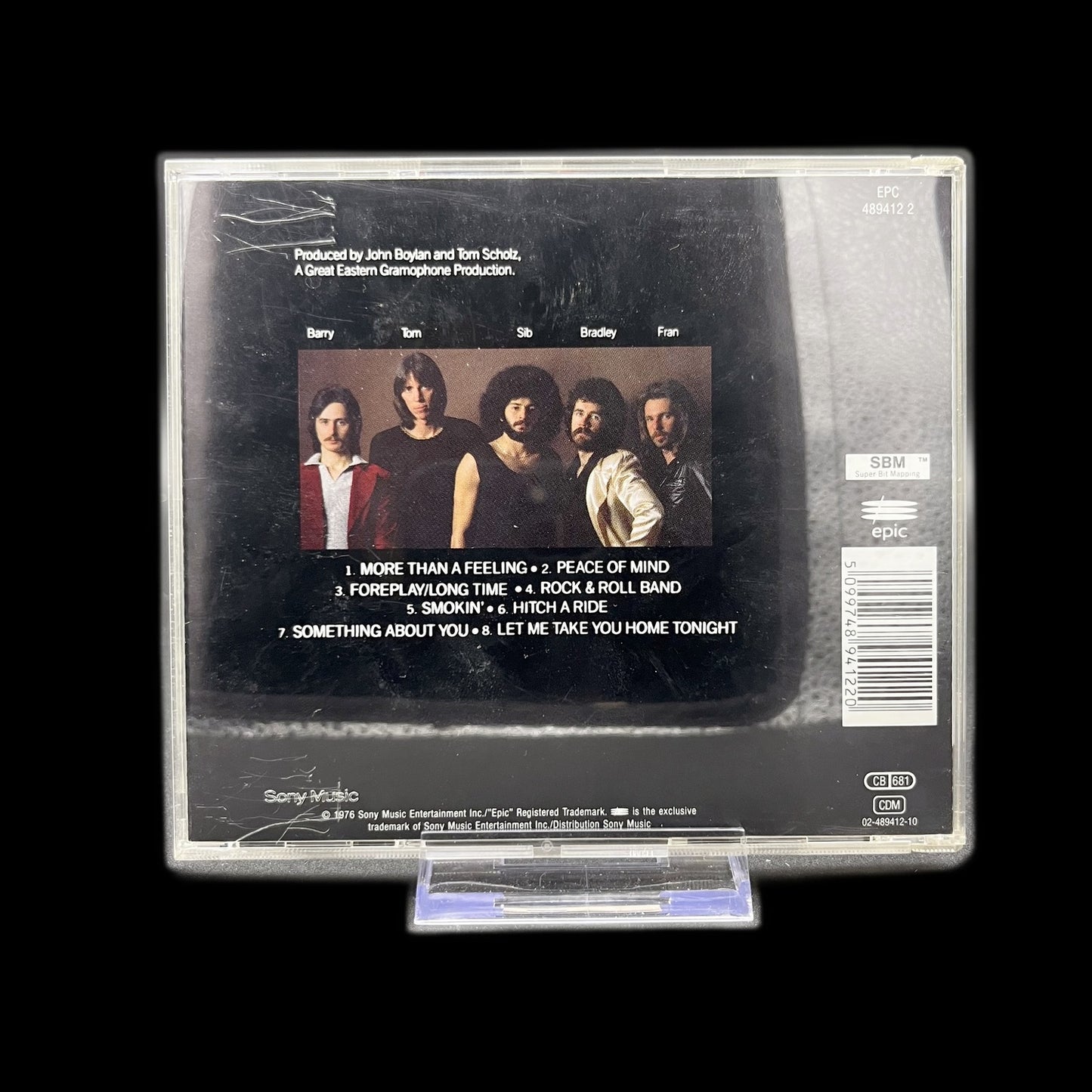 Boston - Boston - 1976 Rock Album - Epic SBM Mastering - CD - Gebraucht