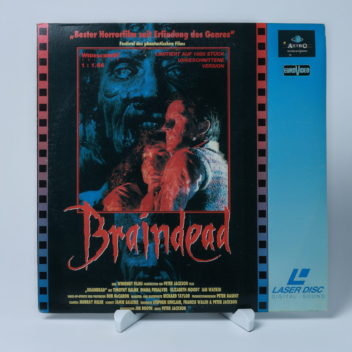 Braindead - Astro LaserDisc - 1996 - Uncut - Limited Edition - Zustand Sehr Gut