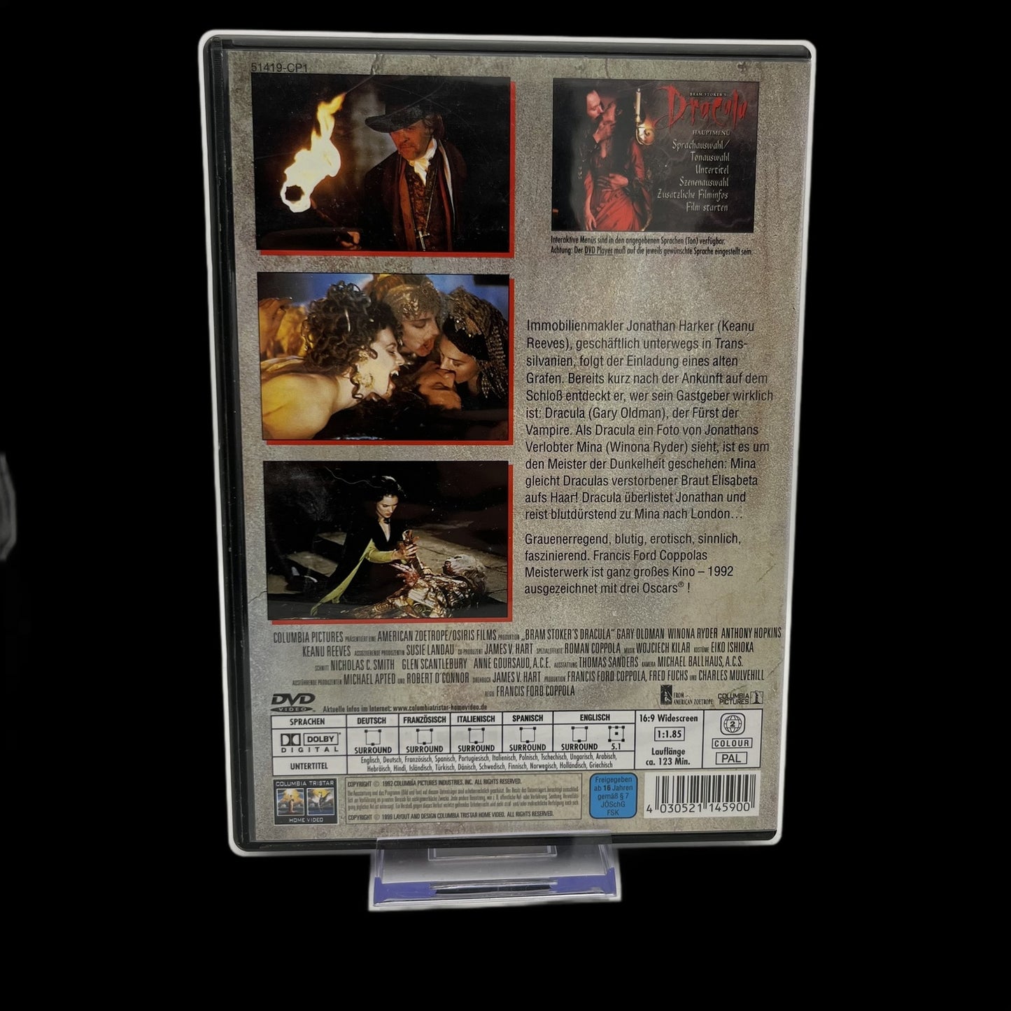 Bram Stokers Dracula - Dracula - Francis Ford Coppola Film - DVD - Gebraucht