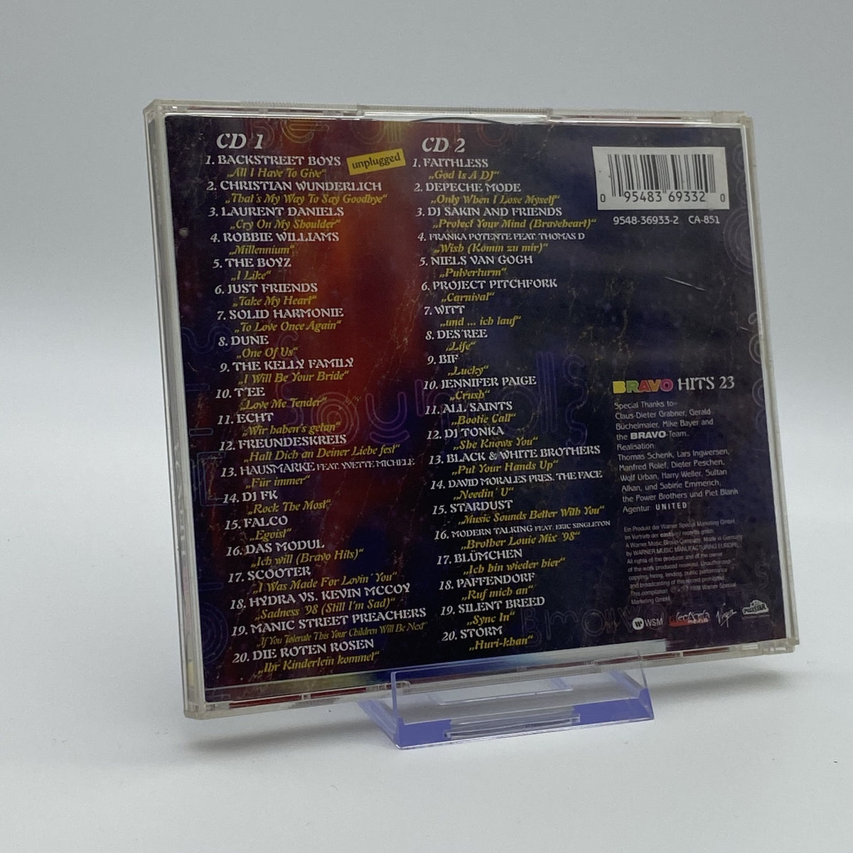 Bravo Hits 23 - Diverse Interpreten - 2-CD Doppelalbum - 1998 - Gebraucht