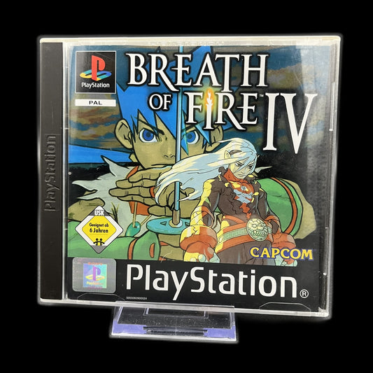 Breath of Fire IV - Playstation PS1 - CiB - PAL - deutsch - Gebraucht