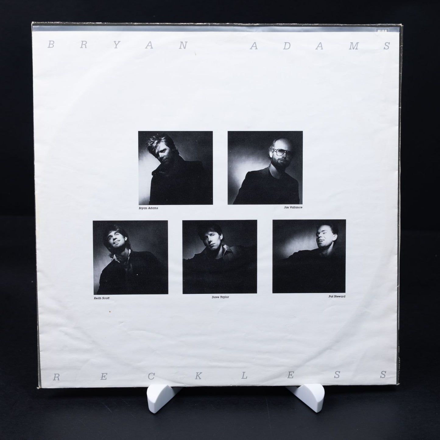 Bryan Adams – Reckless - Vinyl LP 12'' Schallplatte - VG+ / VG+
