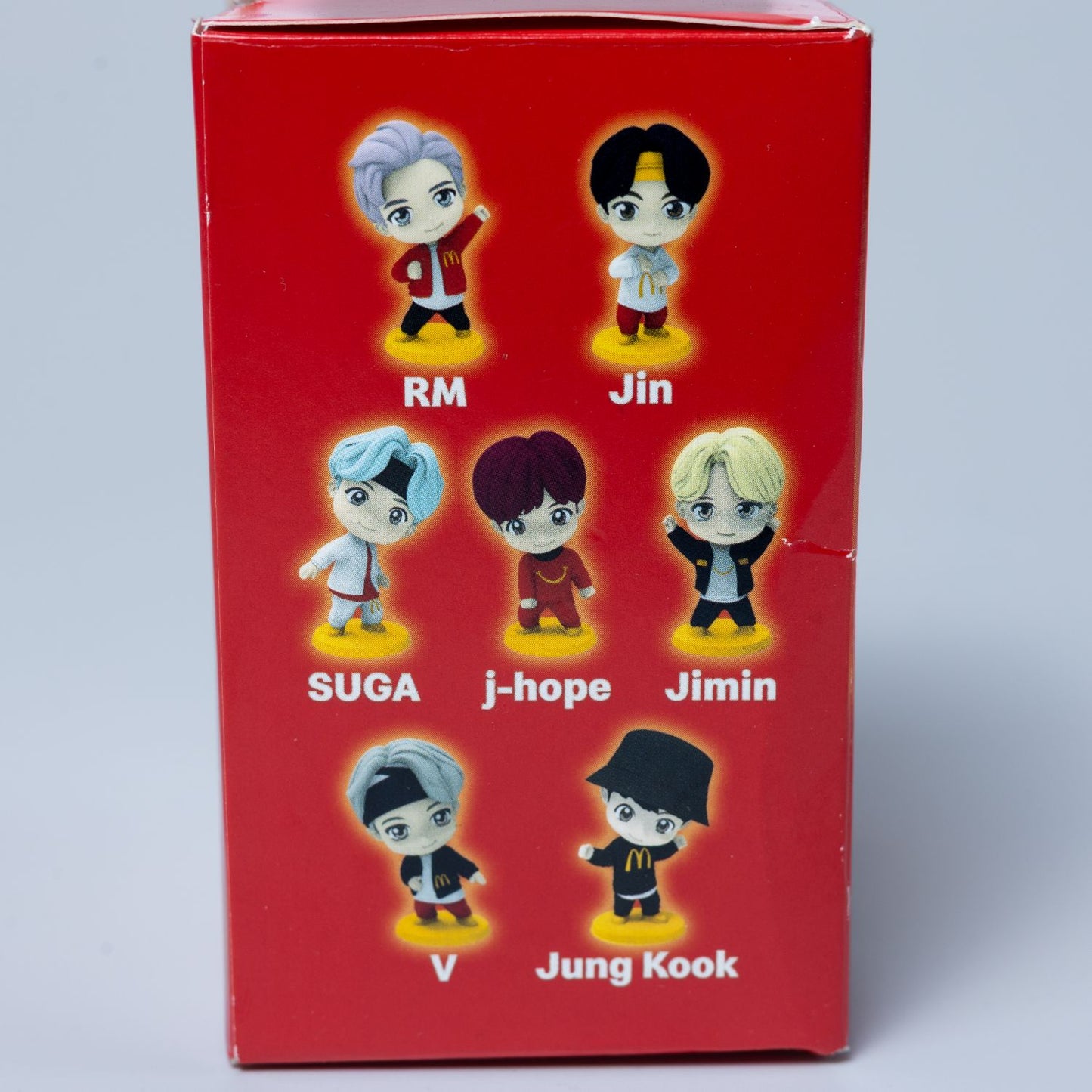 BTS Tiny Tan Sammelfigur - Suga - Mc Donalds 2026 - mit Schachtel & Inlay