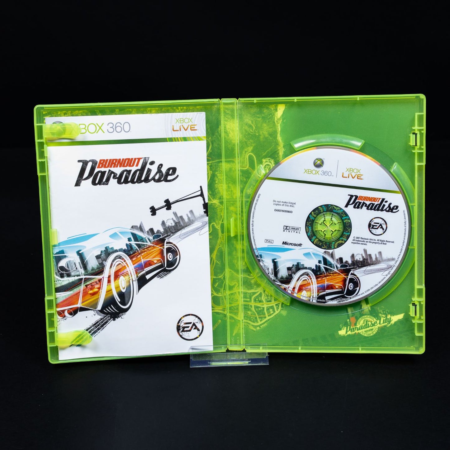 Burnout Paradise - XBOX 360 Spiel - CiB - Zustand Gut