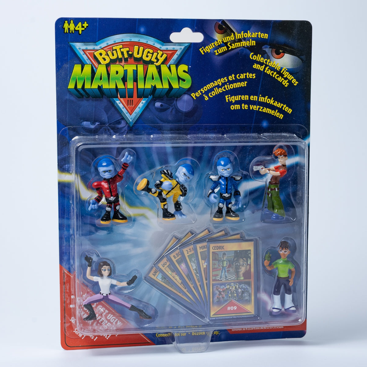 Butt-Ugly Martians - Sammel-Figuren - Hasbro Vintage 2001 - Neu & OVP / Sealed