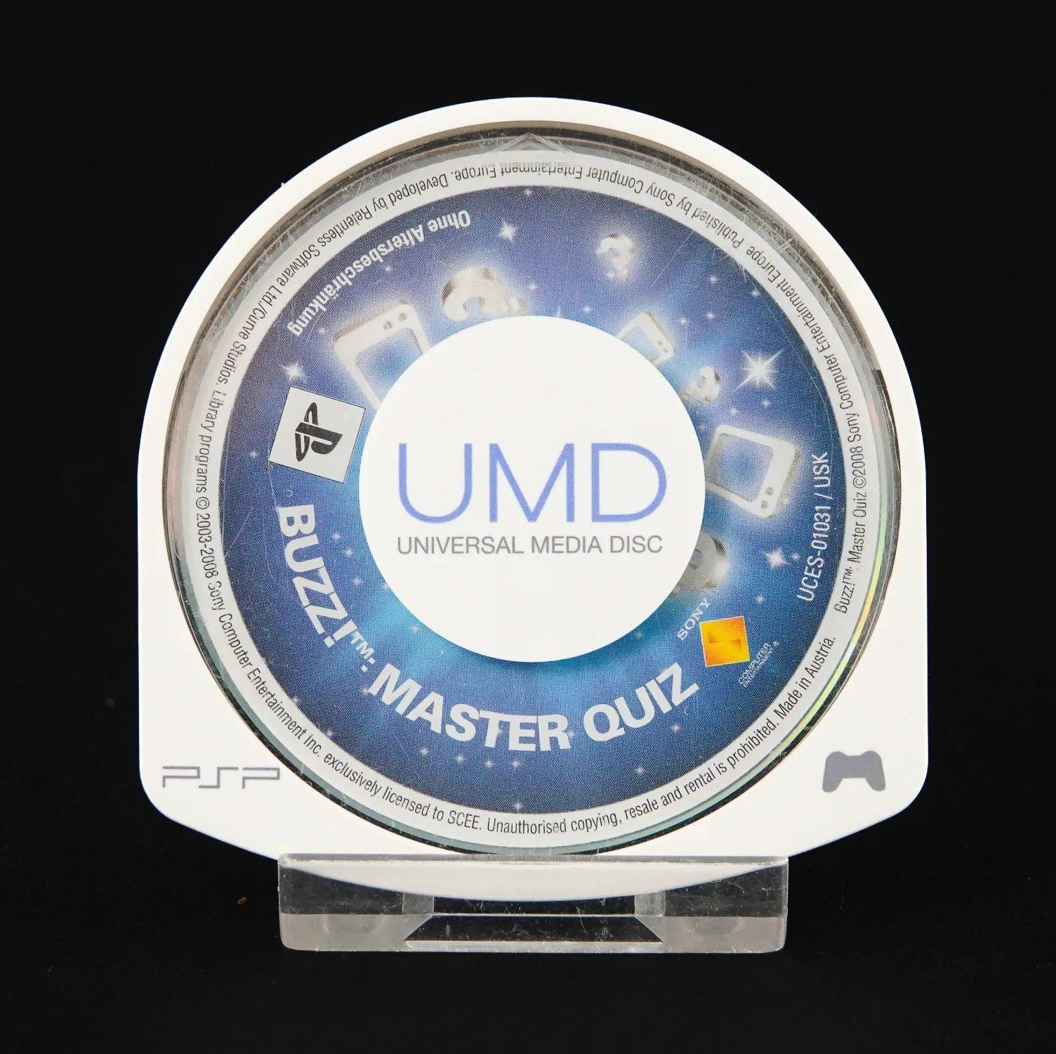buzz-master-quiz-playstation-portable-spiel-psp-eu-umd-deutsch-nur-disc-1 - Utopia Collectibles