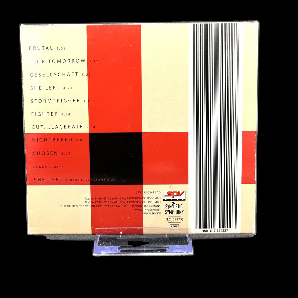C-TEC - Cut - CD - Electronic - Album - 2000 - Synthetic Symphony - Gebraucht